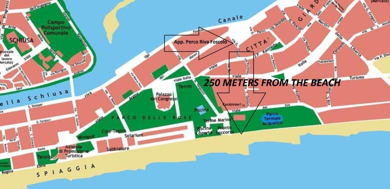 Appartamento Perco Riva Foscolo Grado Dış mekan fotoğraf